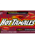Hot Tamales 4.25oz Theater Box, Fierce Cinnamon Candy
