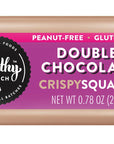 Double Chocolate Crispy Squares