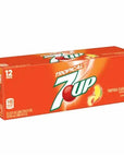 7UP Tropical Caffeine Free Soda Cans, 12 fl oz