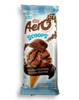 Aero Scoops Double Chocolate Milk Chocolate Bar, 105g
