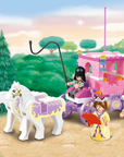 Girl's Dream Royal Carriage Building Brick Kit (137 Pcs)