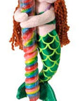 9" (23cm) Lollyplush Mermaid Brunette 14" Rainbow Lollipop