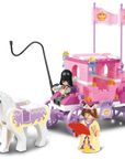 Girl's Dream Royal Carriage Building Brick Kit (137 Pcs)