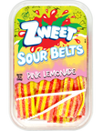 Sour Pink Lemonade Belts | Zweet | 10 oz