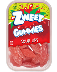 Sour Gummy Lips | Zweet | 10 oz