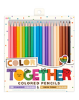 color together colored pencils - set of 24