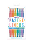 pastel liners dual tip markers