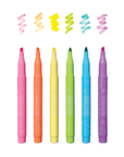 yummy yummy scented highlighters - set of 6