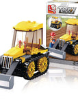 4-in-1 Construction Display Set, Building Bricks