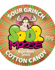 SOUR GRINCH CHRISTMAS COTTON CANDY 70g