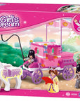 Girl's Dream Royal Carriage Building Brick Kit (137 Pcs)