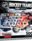 NHL - Zamboni 500 Piece Shaped Puzzle