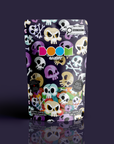 Purple & Teal Skulls | Sour Gummy Worms | 396 g