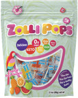 Zollipops Zero Sugar Tropical - 3.1oz Pouch