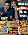 Ass Kickin' Microwave Popcorn Variety 6 Bag Gift Set