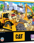 CAT - Building Time 100 Piece Puzzle