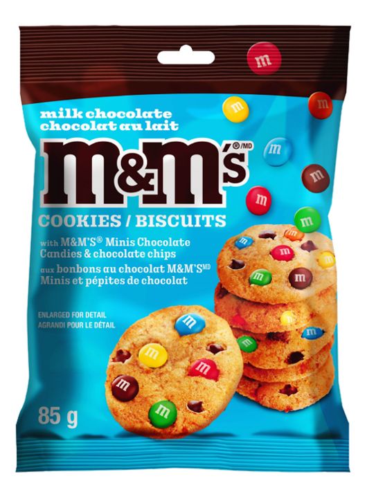 Milk Chocolate M&M's Mini Cookies 85g – Dale's Candy Co.