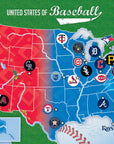 MLB - League Map 500 Piece Puzzle