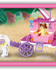 Girl's Dream Royal Carriage Building Brick Kit (137 Pcs)