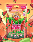 Theo's Wacky Watermelon (55 Pc) Watermelon Sugar Free Gum