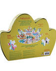 80 PIECE "LEAF" SHAPED JIGSAW WITH SHAPED BOX - JUNGLE