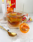 Peach Lily Tea Bomb