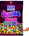 Rap Snacks Oowee Neon Worms (5.3 oz)