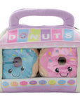 Box of Donuts Packaging Fleece Plush