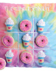 Tic-Tac Donut Fleece Plush