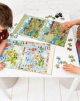 2 In 1 Magnetic Puzzle - Discovery Game - Dino