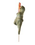 8" (20cm) Lollyplush T Rex Dino w/14" Rainbow Lollipop