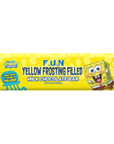 Spongebob Yellow Frosting Filled Milk Chocolate Bars