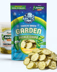 Freeze Dried Pickle Firecracker Chips (Mild Hot): Small