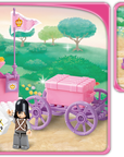 Girl's Dream Royal Carriage Building Brick Kit (137 Pcs)