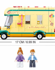 Winter Camping Trailer Building Brick Kit (314 pcs)