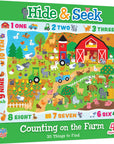 Hide & Seek - Counting on the Farm 48 Piece Puzzle