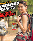 Ass Kickin’ Habanero Honey Peanuts 1 oz. Bag