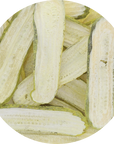Freeze Dried Dill Pickle Slices (Jersey Pickles): Large