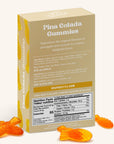 Pina Colada Gummies, Chewy Candies, Alcohol-Free