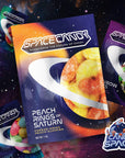 Peach Rings of Saturn: Freeze-Dried Peach Rings