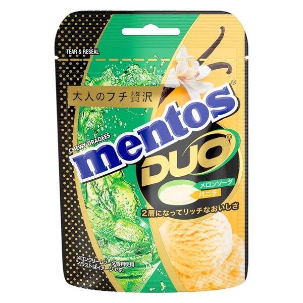 Mentos Duo Melon Soda & Vanilla Ice Cream 45g (Japan) – Dale's