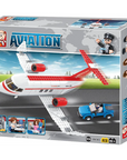 Aviation C-Concept Plane Building Brick Kit (275 Pcs)