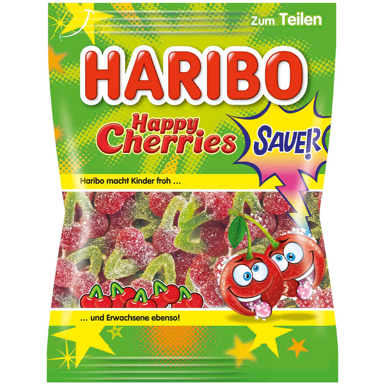 Haribo Happy Cherries Sauer 175g (Germany) – Dale's Candy Co.