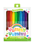 Yummy Yummy Scented Twist-Up Crayons - Set of 10