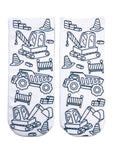 TRACTOR ZONE COLORING SOCK