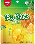 Amos Gummy Peelerz Pineapple 6oz