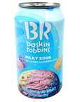 Baskin Robbins Cotton Candy Wonderland Milky Soda (Korea) , 350mL