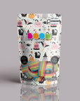 Cute Halloween Pattern | Rainbow Sour Belts | 325 g