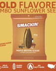 SMACKIN' MAPLE BROWN SUGAR Sunflower Seeds (4 oz)