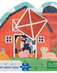 Shaped Jigsaw Puzzle: Farm